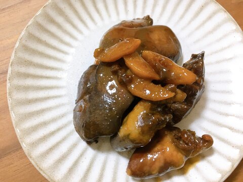 鉄分補給に！鶏レバーの甘辛煮